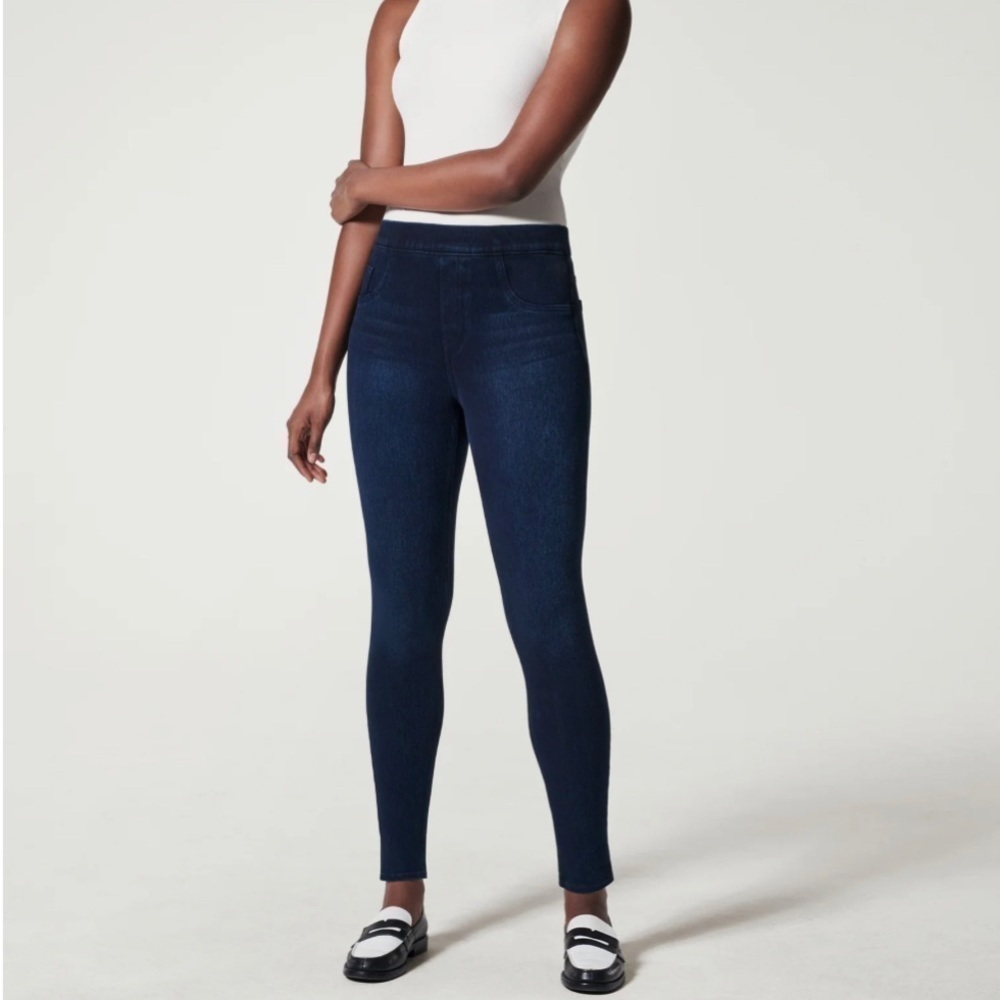 Spanx Jean-ish Ankle Leggings SZ M